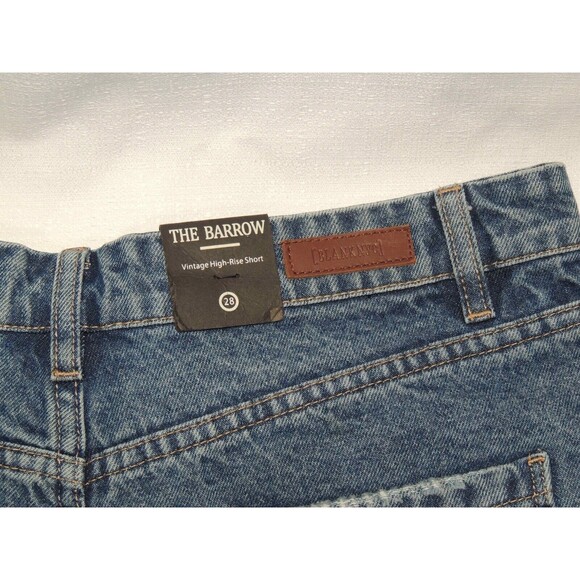 Blank NYC The Barrow Vintage High Rise Button Fly Shorts Sz. 28 NWT - Picture 3 of 8